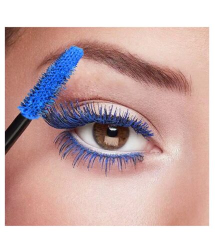 Blue-mascara-to-nourish-enlarge-and-volume-eyelashes