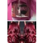 Natural cochineal paste for hair coloring- red