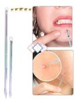 Pimple needle and black and white head remover-2Pcs