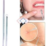 Pimple needle and black and white head remover-2Pcs