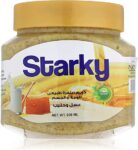 Starky Natural Scrub Cream with Honey and Milk for Face and Body - 600 ml