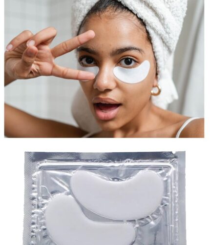 eye sheet mask to reduce the appearance of dark circles and eye bags