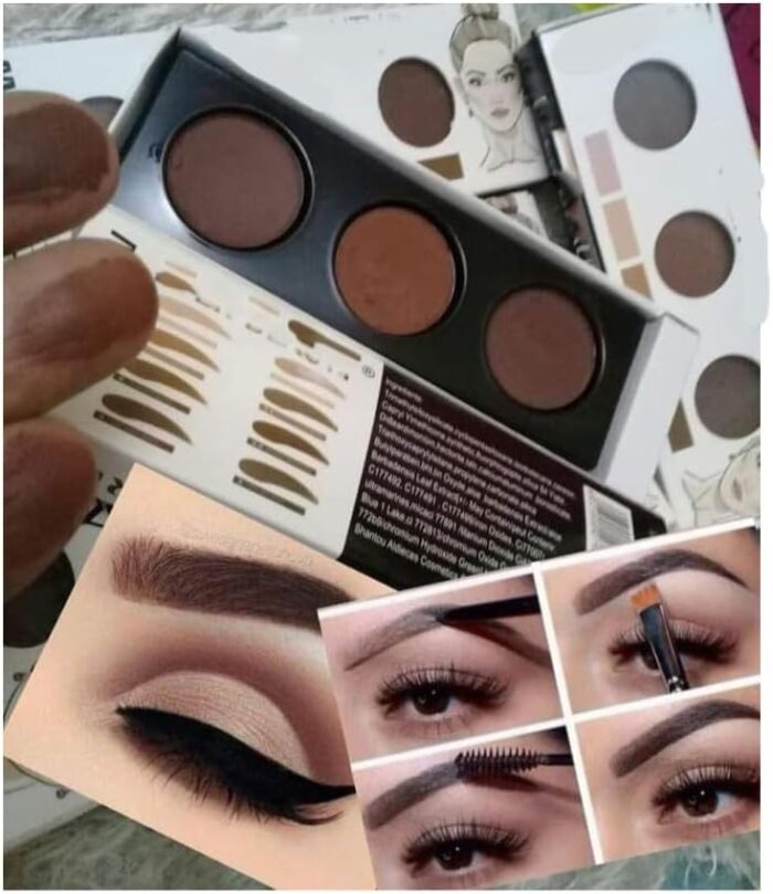 Tri-toned eyebrow corrector is perfect for care