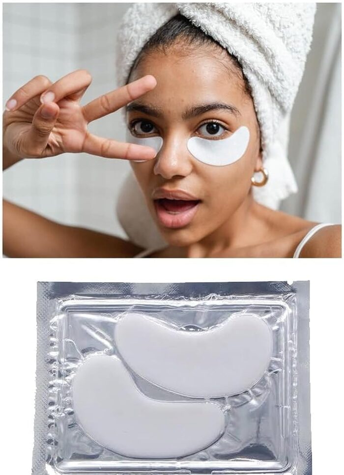 Collagen and Vitamin C Eye Sheet Mask to lighten the appearance of dark circles and eye pockets