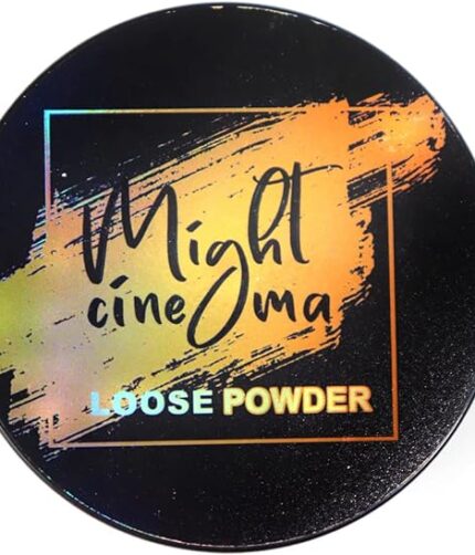 Might Cinema Loose Powder Matte Finish With Sponge-100